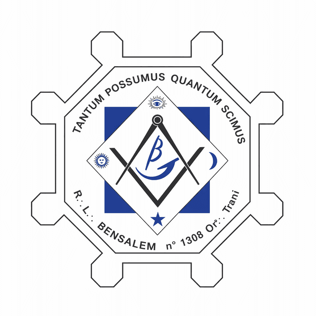 Gioiello della Loggia Massonica Bensalem 1308 all'Oriente di Trani