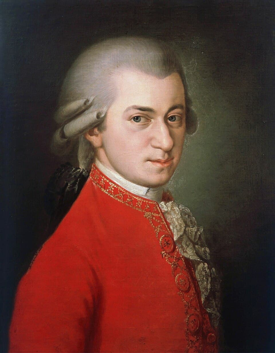 Ritratto postumo di Wolfgang Amadeus Mozart